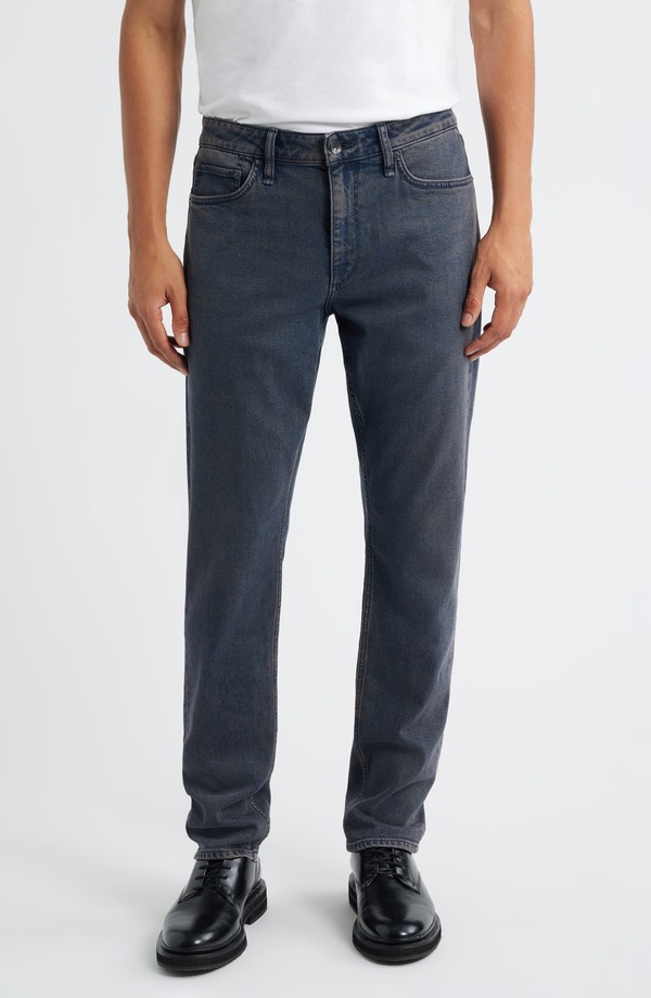 ラグアンドボーン メンズ ボトムス デニムパンツ ジーンズ rag & bone Fit 3 Authentic Stretch Infuse Athletic Fit Jeans Graphite Blue グラファイト｜ReVida 店