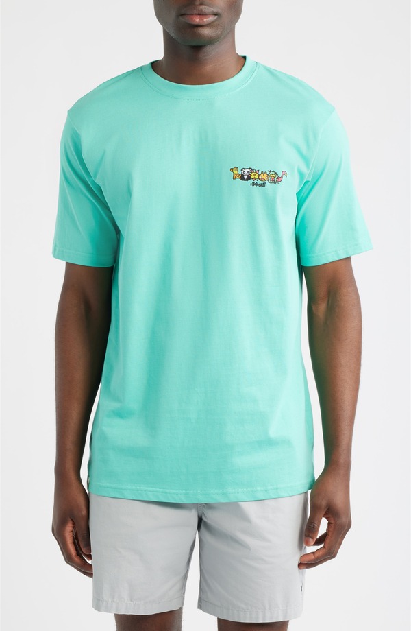 ボーディーズ メンズ トップス Tシャツ グラフィック Boardies Munday Jungle T-Shirt Graphic T-Shirt Green グリーン