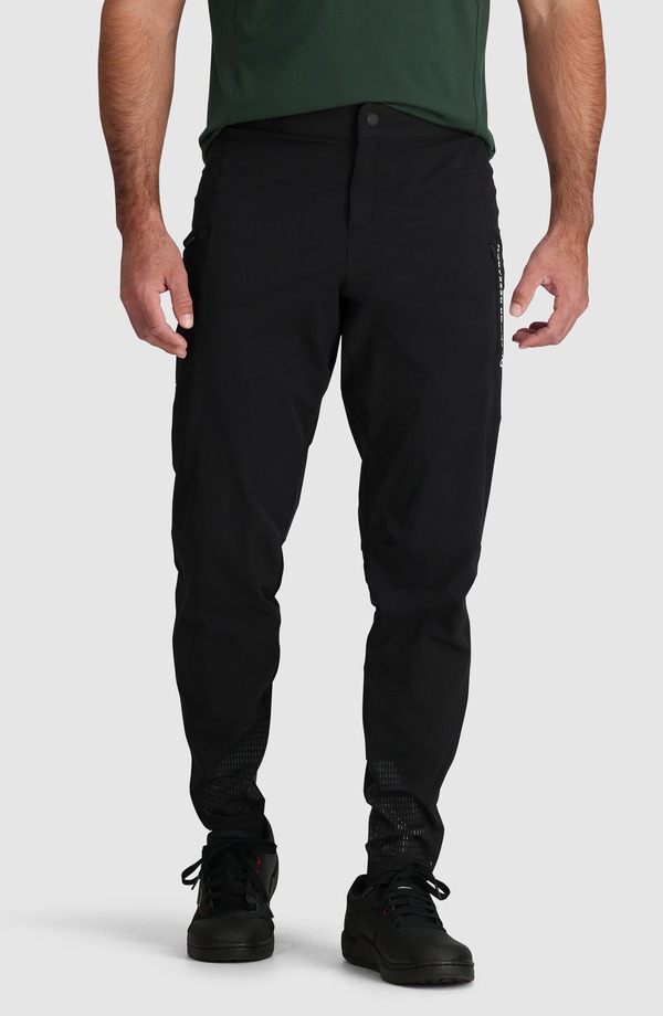 アウトドア問い合わせ メンズ ボトムス 心地よいズボン下 踵 Outdooresearch Freewheel MTB Ride Pants Black 黒いこと