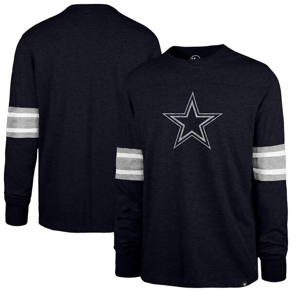 フォーティーセブン メンズ トップス プルオーバー Men\u0027s \u002747 Navy Dallas Cowboys Premier Brex Long Sleeve T-Shirt Navy 米国海軍