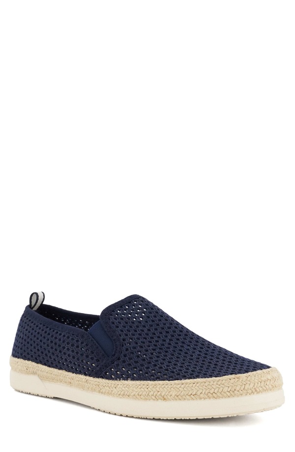 デューンロンドン メンズ ボトムス 心地好いズボン下 Dune London Fisherr Espadrille Slip-On Shoe Navy 米国海軍