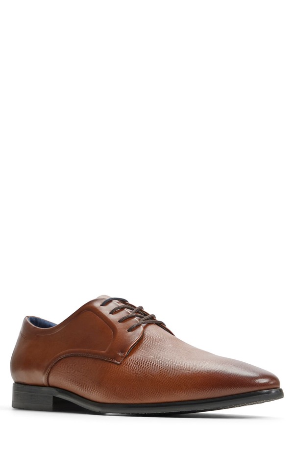 テッドベーカー メンズ シューズ ダービー Ted Baker London Connor Plain Toe Derby Tan タン｜ReVida 店