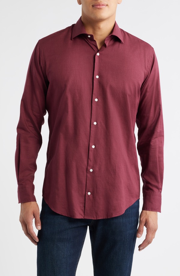 ピーター・ミラー メンズ トップス シャツ Peter Millar Highlandsoftwill Button-Up Shirt Autumn Foliage