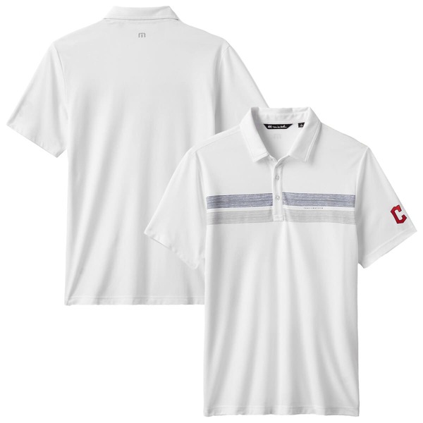 トラビスマヒュー メンズ トップス プルオーバー Men\u0027s TravisMathewhite Cleveland Guardians Top Recruitri-Blend Polo White 白いこと