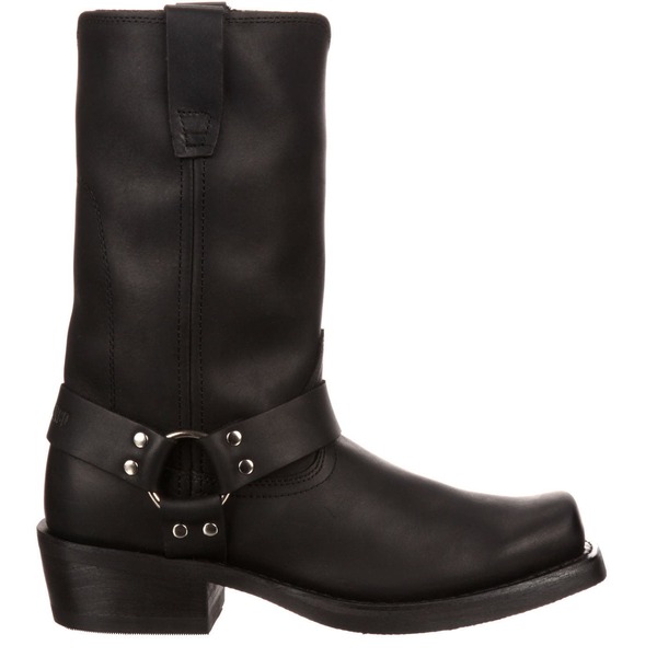 ドゥランゴ メンズ シューズ ブーツ・レインブーツ DURANGO Black Harness Boot Oiled Black ブラック｜ReVida 店