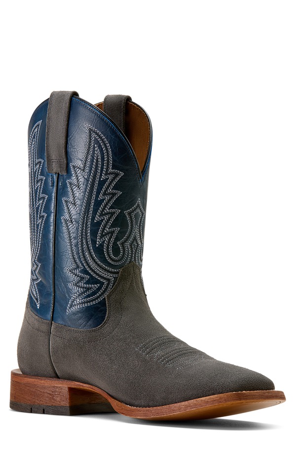 アリアト メンズ シューズ ブーツ・レインブーツ Ariat Country Roads Western Boot Gray 薄墨色