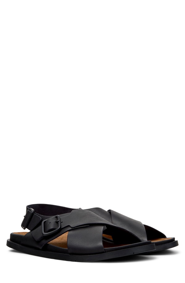カンペール メンズ シューズ サンダル Camper Lluc X-Strap Sandal Black ブラック