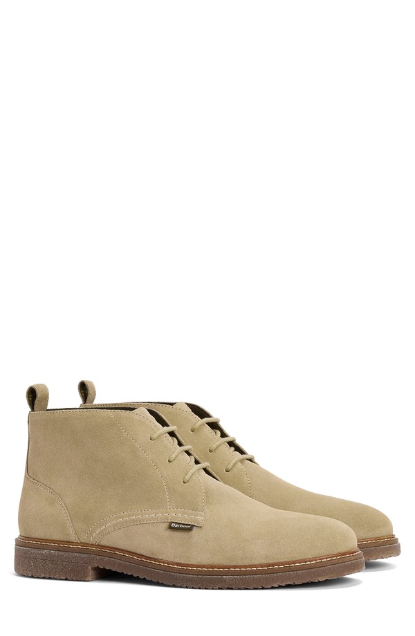 バブアー メンズ シューズ ブーツ・レインブーツ Barbour Kirkstone Desert Bootrench Suede