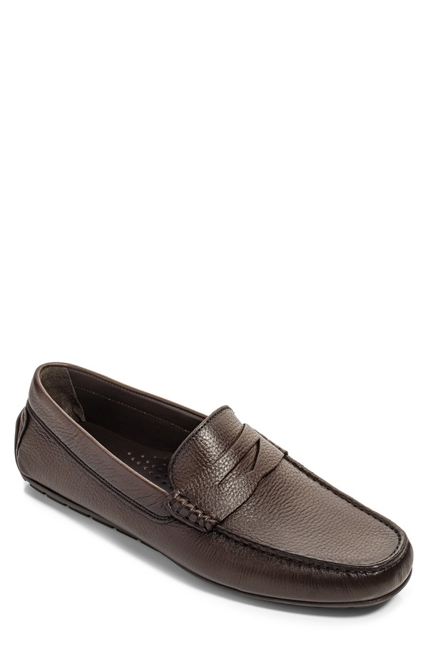 トゥーブート メンズ シューズ スリッポン・ローファー TO BOOT NEW YORK Admiral Penny Loafer Dark Brown 赤銅色