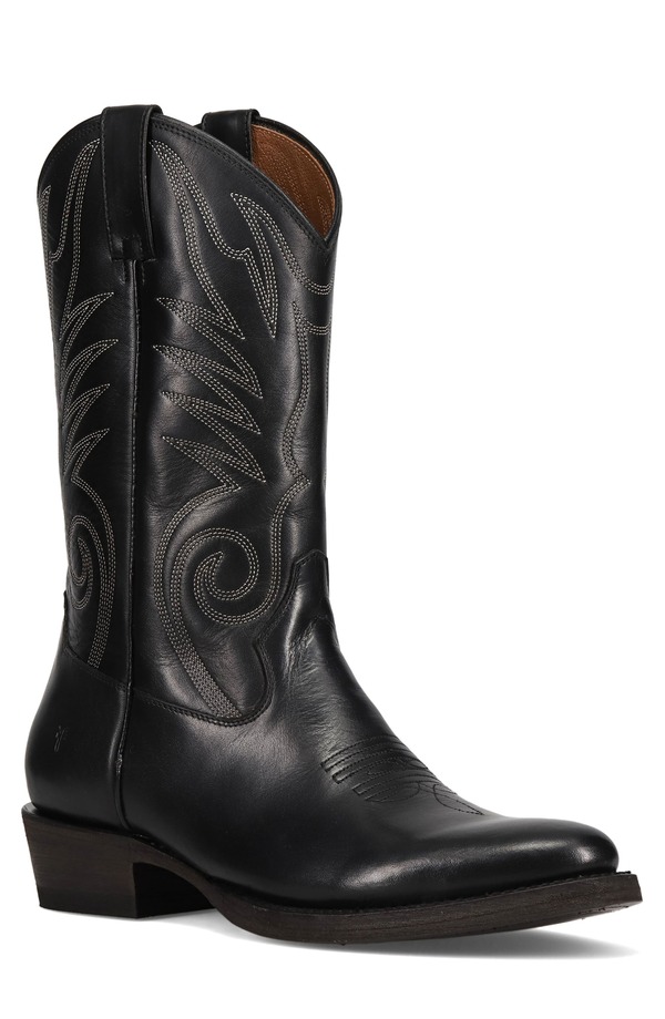 飛球 メンズ シューズ ブーツ・レインブーツ Frye Grady Western Boot Black 黒いこと