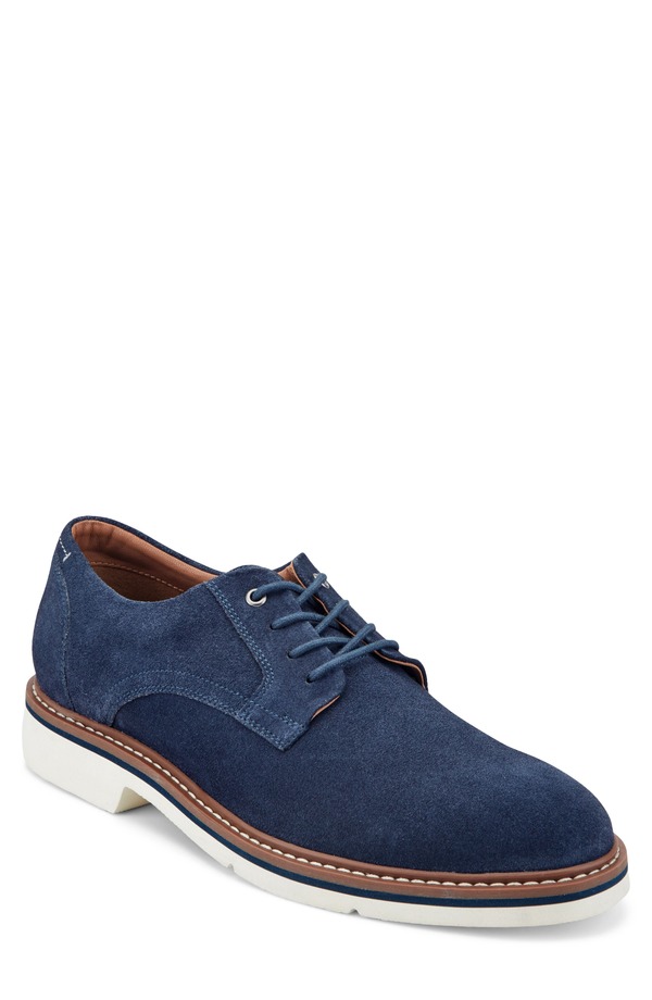 鍵を掛ける界面 メンズ シューズ オックスフォード 競り合い Rockport Foley Plain Toe Derby Dark Blue 青色