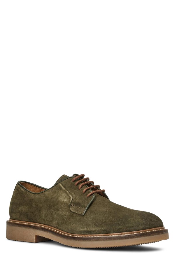 アクアタリア メンズ シューズ 力くらべ Aquatalia Placido Plain Toe Derby Sage Suede サルヴィア