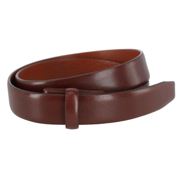 トラファルガー メンズ アクセサリー ベルト レザー Trafalgar Cortina Leather 30mm Compression Belt Strap Mahogany｜ReVida 店