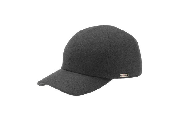 ウィゲンズ メンズ 付属品 かぶり笠 毛糸 鳥打ち帽 Wigens Men\u0027s Wool Baseball Cap with Earflaps Black 黒いこと