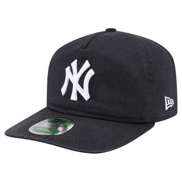 ニューエラ メンズ アクセサリー 帽子 Men's New Era Navy New York Yankees Team 19TWENTY Adjustable Hat Navy ネイビー｜ReVida 店