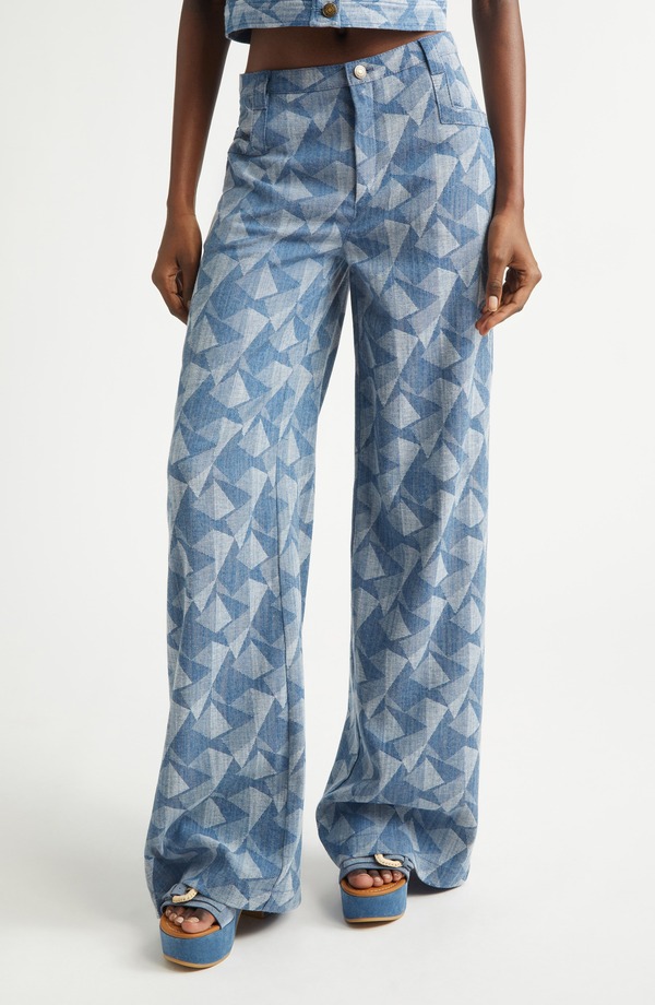 レイミー ブルック レディース ボトムス ジーンズズボン下 デニム Ramy Brook Leo Jeans Geo Denim ジーンズ