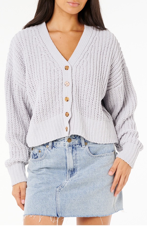 リップカール レディース アウター パーカー・スウェット カーディガン Rip Curl Neon Isles Cardigan Grey グレー|ReVida 店