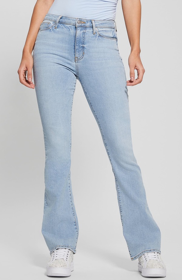 ゲス レディース ボトムス デニムパンツ フレア ジーンズ GUESS Flare Leg Jeans Trcw-Brigh