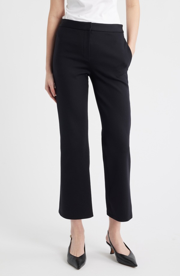 行動論理 レディース ボトムス レギンス ズボン下 アンクル Theory Kick Ankle Pants Black 黒いこと