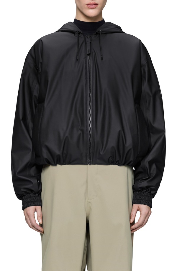 レインズ レディース アウター ジャケット・ブルゾン Rains Lohja Insulated Bomberain Jacket Black ブラック