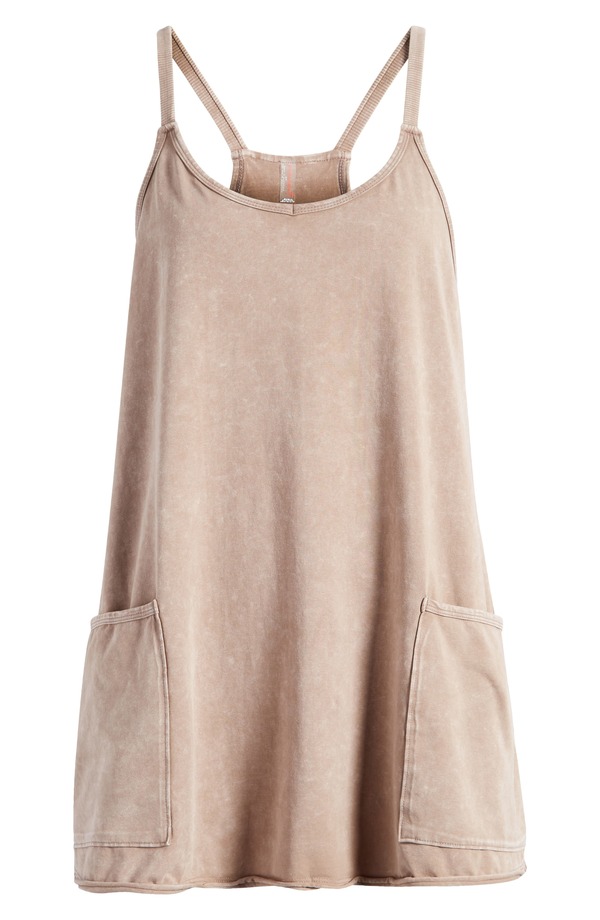 フリーピープル レディース ボトムス カジュアルパンツ ロンパース Free People FP Movement Hot Shot Racerback Romper Mocha Latte モカ