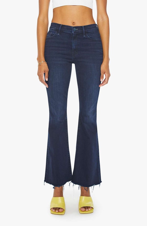 マザー レディース シューズ ブーツ・レインブーツカット ジーンズ MOTHER Fray Hem Bootcut Jeans Chip On My Shoulder