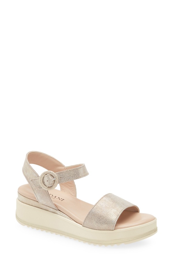 コルダーニ レディース シューズ 踵 プラットホーム サンダル アンクル Cordani Arielle Ankle Straplatform Wedge Sandal Soft Gold ゴールド