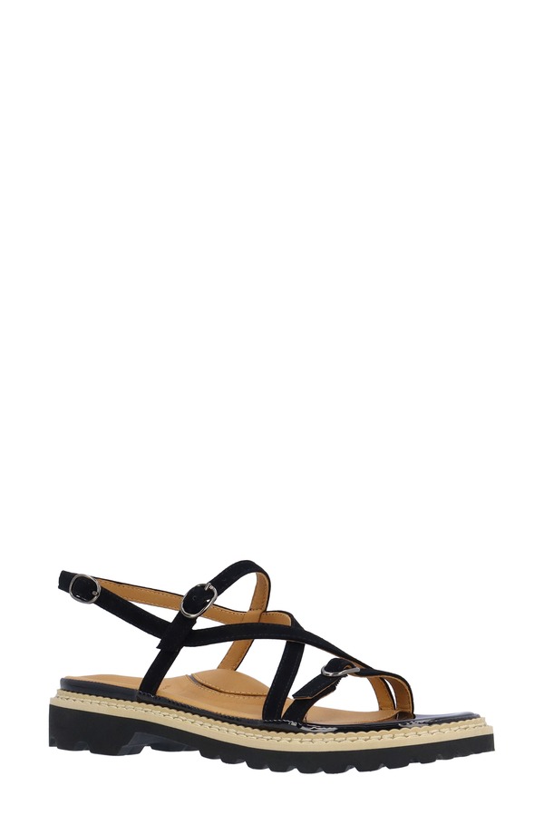 ラモールドピード レディース シューズ 踵 サンダル L\u0027Amour des Pieds Danilo Sandal Black 黒いこと