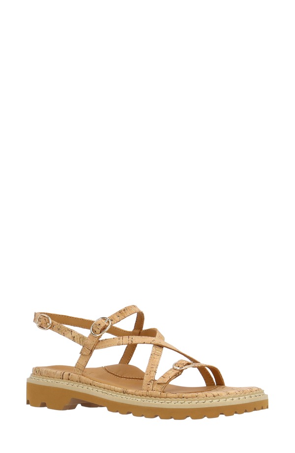 ラモールドピード レディース シューズ 踵 サンダル L\u0027Amour des Pieds Danilo Sandal Natural/ Gold ゴールド