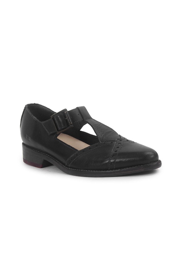 ベッドステュ レディース シューズ パンプス Bed Stu Jenny Pointed-Toe Flat Black Dd ブラック