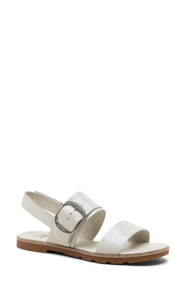 ソレル レディース シューズ サンダル SORELla III Slingback Sandal Honey White/ Iced Tea 白いこと サンダル-靴-コンフォートサンダル