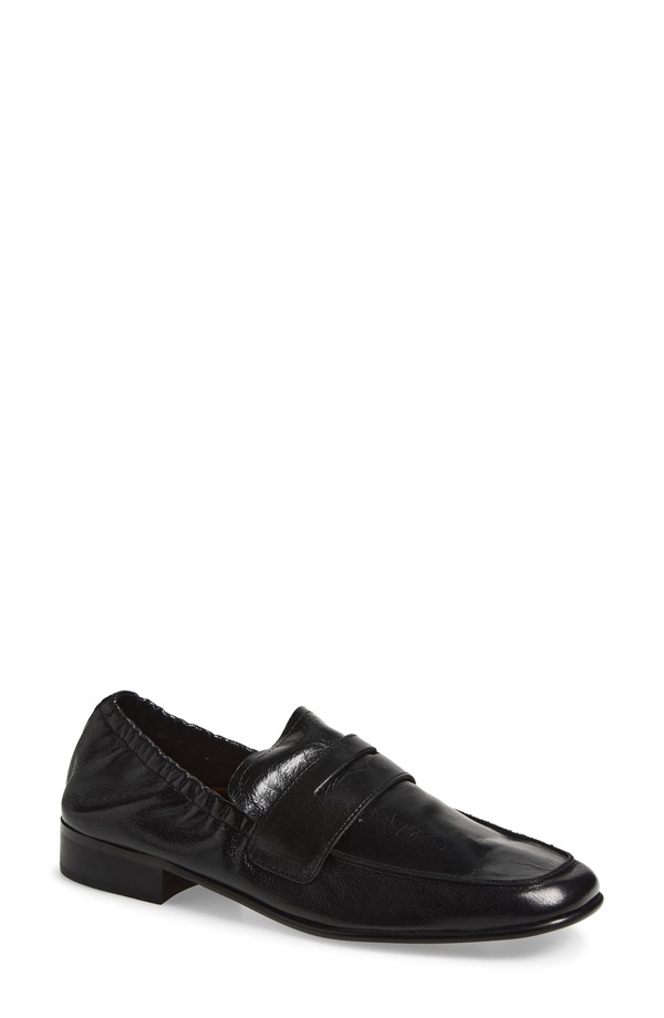 トニービアンコ レディース シューズ スリッポン・ローファー Tony Bianco Gloria Penny Loafer Black Vintage ブラック