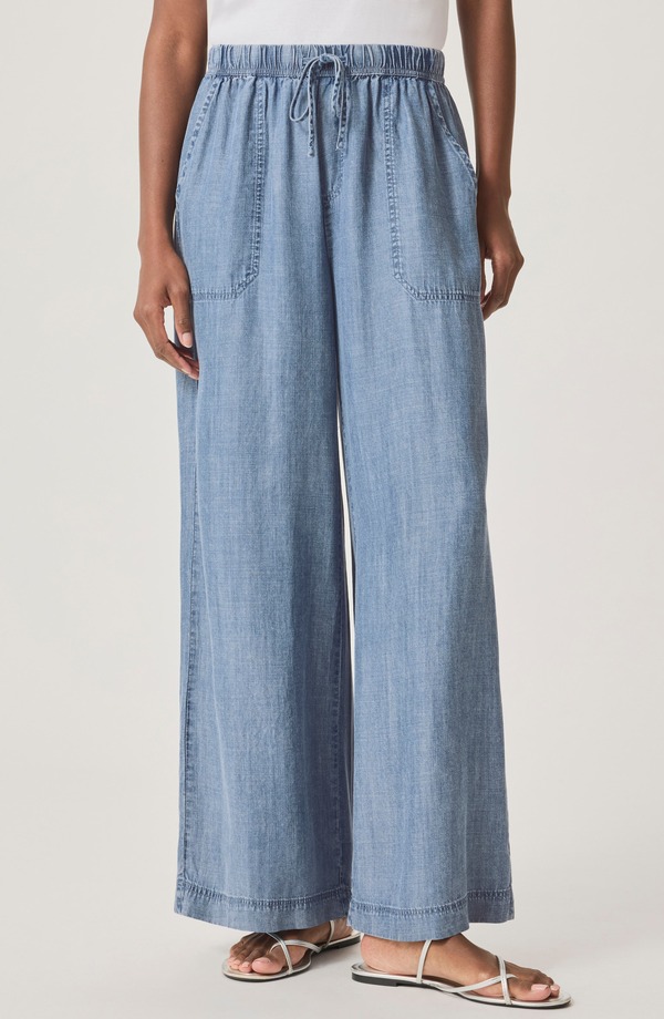 スプレンディット レディース ボトムス レギンス ズボン下 Splendid Angie Indigo Palazzo Pants Indigo インディゴ
