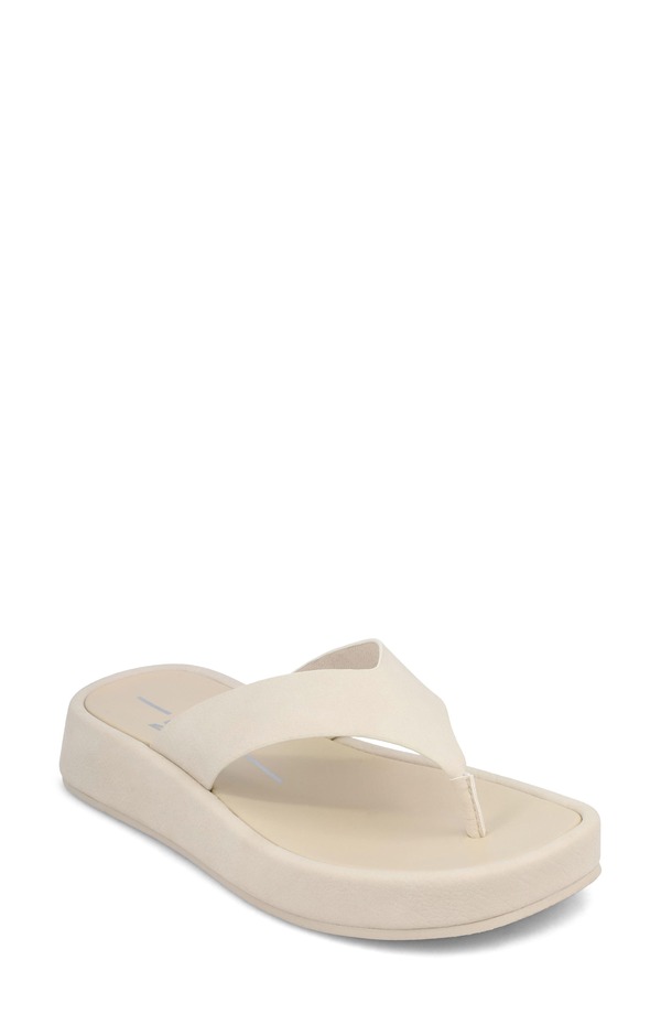 ミア レディース シューズ ヒール サンダル MIA Pamelia Wedge Sandal Ecru エクリュ