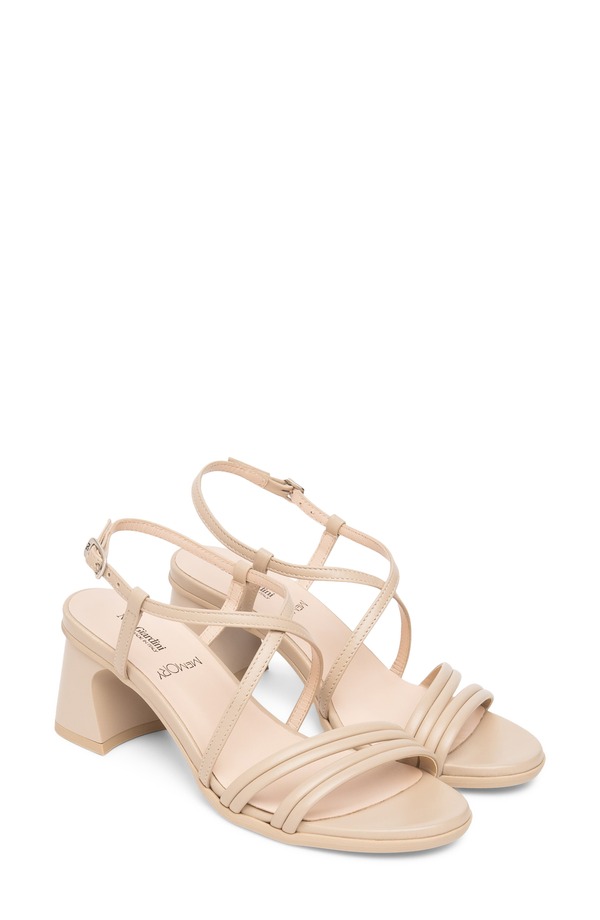 ネーロ ジャルディーニ レディース シューズ 踵 サンダル NeroGiardini Strappy Flared Heel Sandalatte