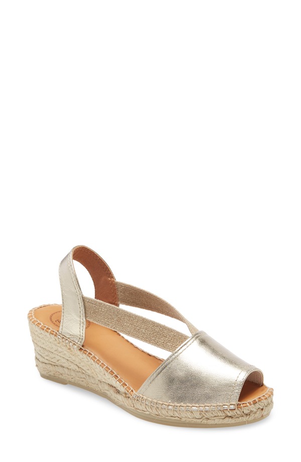 トニーポンズ レディース シューズ サンダル Toni Pons Teidespadrille Sandal Platinum Leather