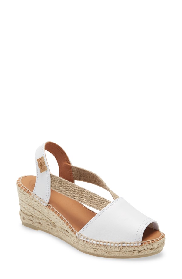 トニーポンズ レディース シューズ サンダル Toni Pons Teidespadrille Sandal White Leather ホワイト