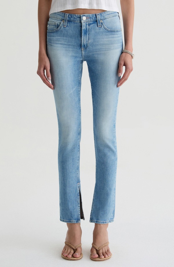 エージー レディース ボトムス デニムパンツ ローライズ ジーンズ AG Prima Split Hem Low Rise Cigarette Jeans Cruiser