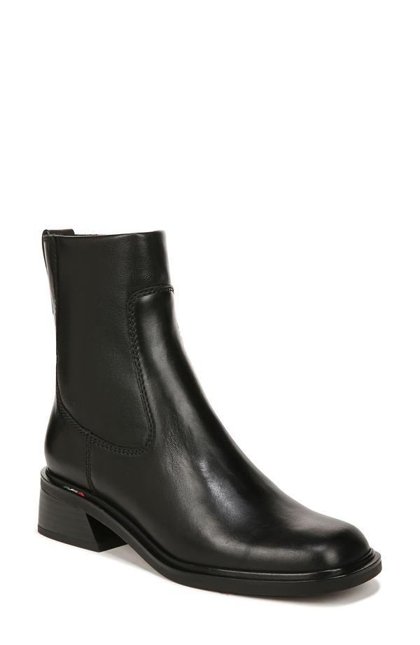 フランコサルト レディース シューズ ブーツ・レインブーツ Franco Sarto Gracelyn Zip Boot Black 黒いこと