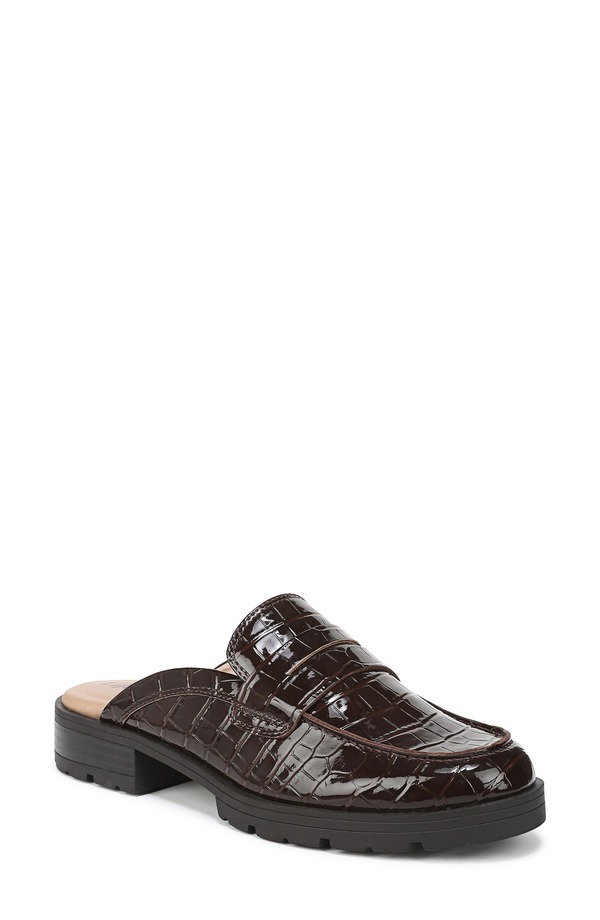 ライフストライド レディース シューズ ヒール LifeStride London Penny Strap Mule Dark Chocolate チョコレート｜ReVida 店