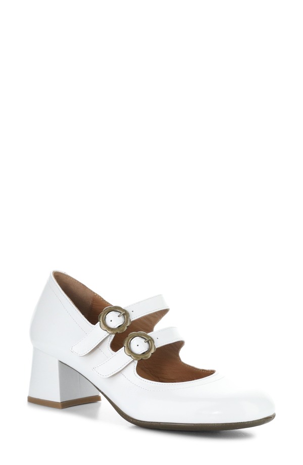 フライロンドン レディース シューズ ヒール Fly London Paaf Mary Jane Pump 005 Off White オフホワイト