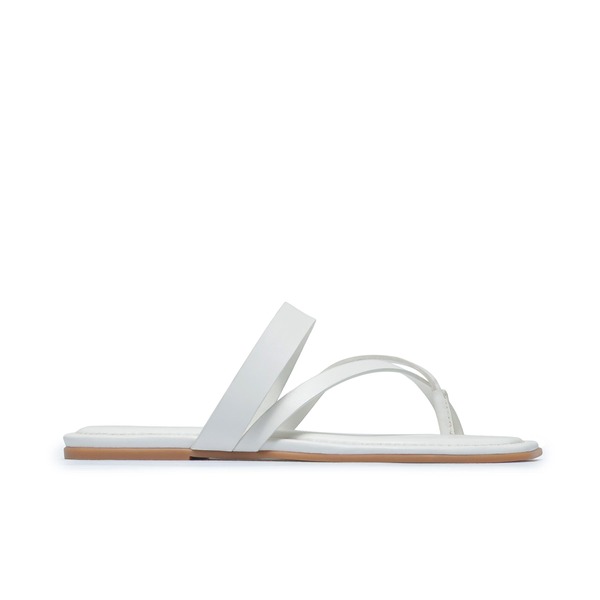 ベルナード レディース シューズ サンダル Bernardo Footwear Ocana Toe Ring Sandal White ホワイト｜ReVida 店