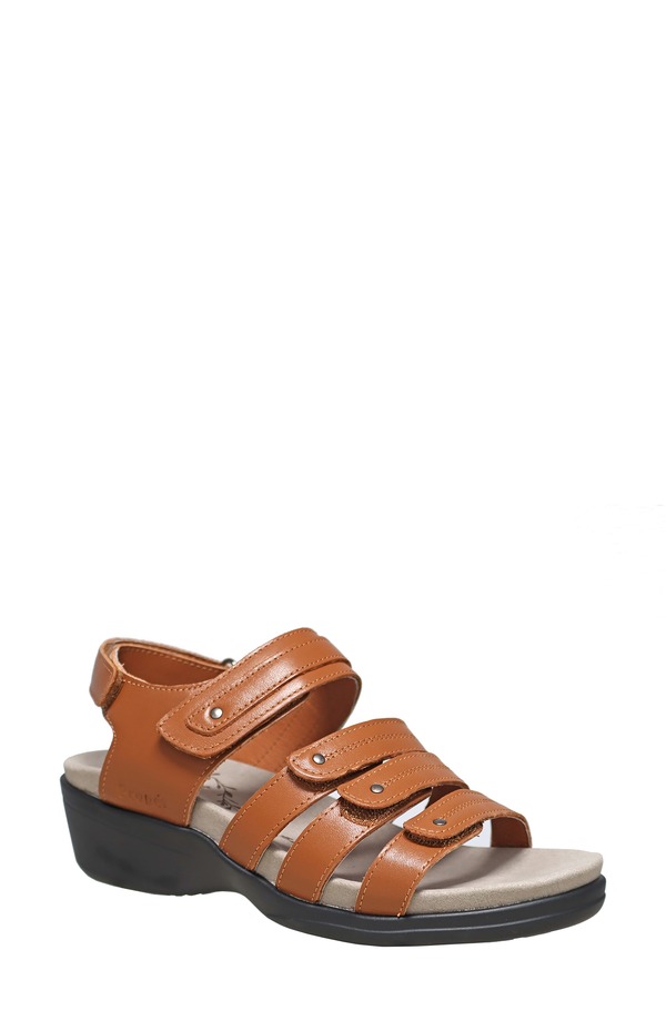 プロプト レディース シューズ 踵 サンダル Propt Ainsley Wedge Sandal Chestnut