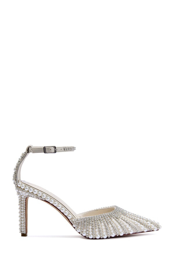 アザレア ワン レディース シューズ パンプス AZALEA WANG Davina Stiletto Pump Ivory アイボリー|ReVida 店
