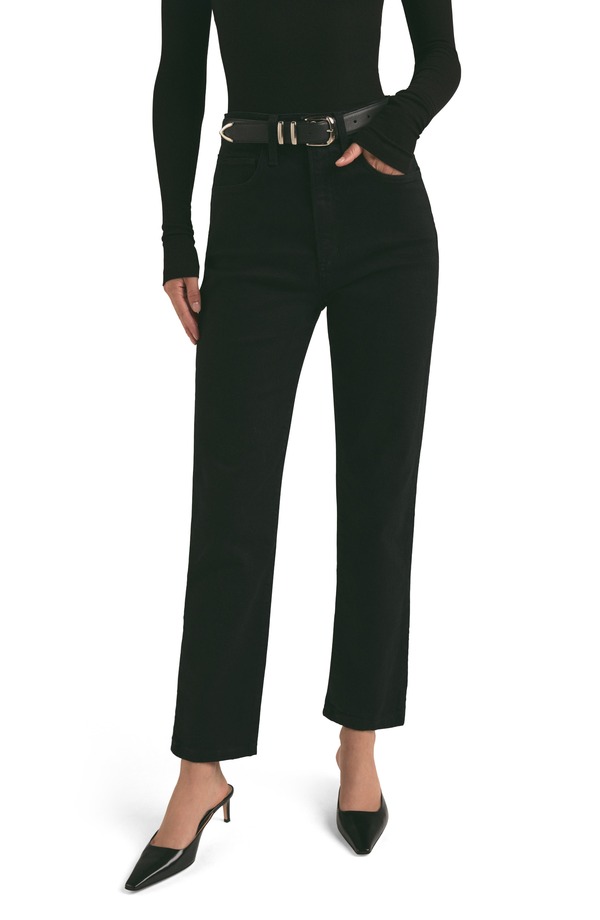 フェイバリット ドーター レディース ボトムス デニムパンツ ハイウエスト ジーンズ Favorite Daughter The Valentina Super High Waist Cigarette Jeans Basalt｜ReVida 店