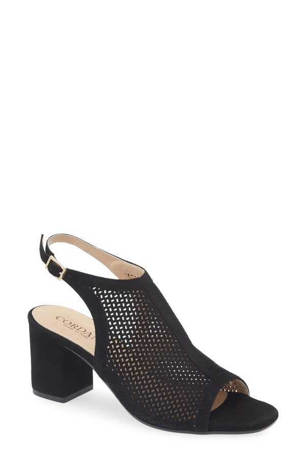 コルダーニ レディース シューズ 踵 サンダル アンクル Cordanilliankle Strap Sandal Black Suede 黒いこと