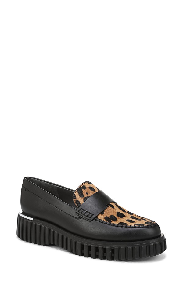 フランコサルト レディース シューズ スリッポン・ローファー プラットホーム Franco Sarto FLX Roma Platform Loafer Camel Brown 赤銅色 靴-ローファー