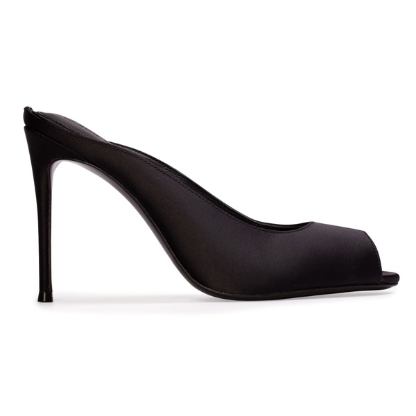 ブラックスエードスタジオ レディース シューズ サンダル サテン BLACK SUEDE STUDIO Shania 100 Satin Mule Black Satin ブラック 55,990円