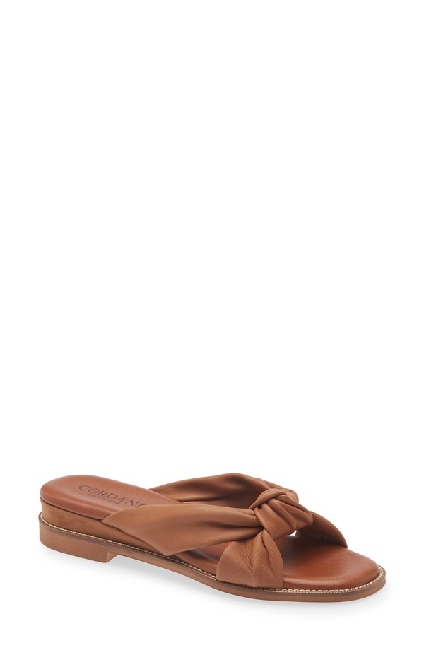 コルダーニ レディース シューズ ヒール サンダル Cordani Hudson Slide Sandal Cuoio Leather