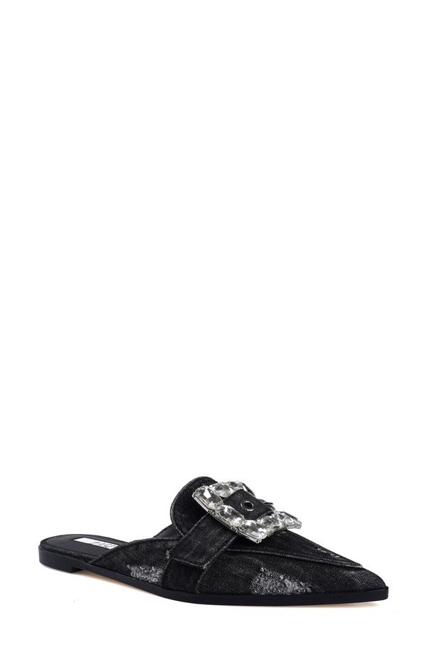 ジジ レディース シューズ 踵 ZIGI Aramule Black 黒いこと